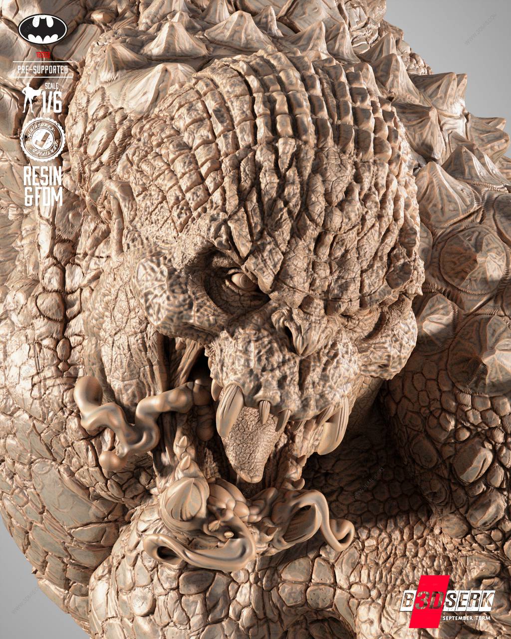 P站图纸印象馆 B3DSERK DC漫画 杀手鳄 B3DSERK DC漫画 杀手鳄