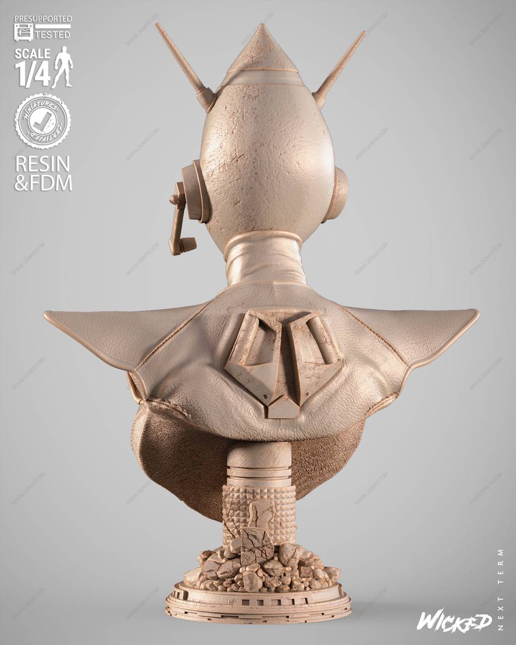 P站图纸印象馆 3DWicked 漫威 黄蜂女 3DWicked 漫威 黄蜂女