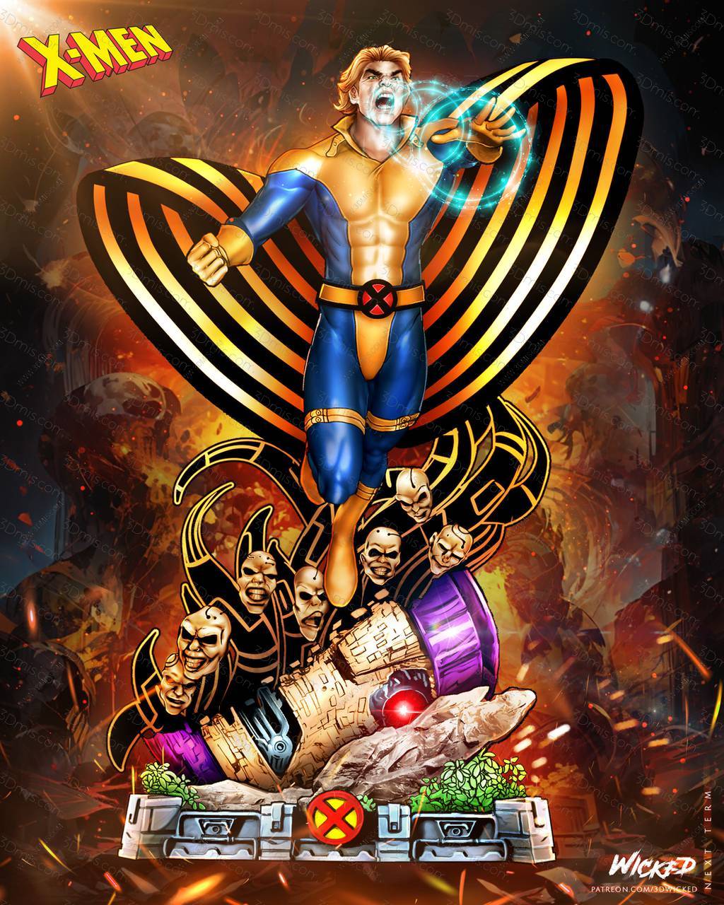 3DWicked 漫威 西恩·卡西迪