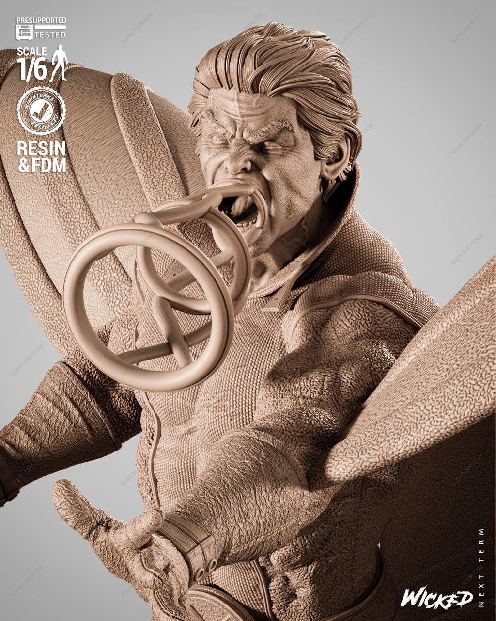 P站图纸印象馆 3DWicked 漫威 西恩·卡西迪 3DWicked 漫威 西恩·卡西迪