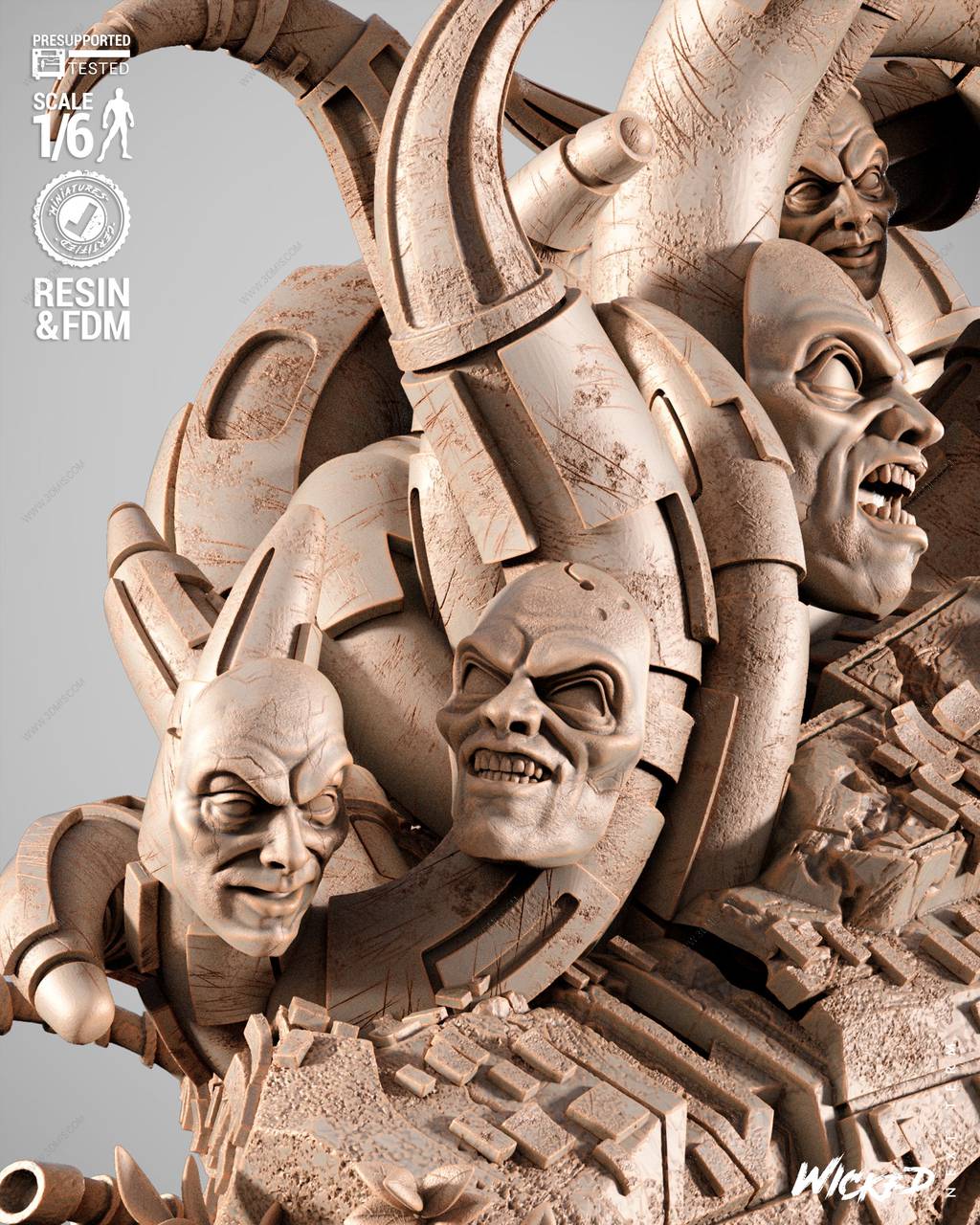 P站图纸印象馆 3DWicked 漫威 西恩·卡西迪 3DWicked 漫威 西恩·卡西迪