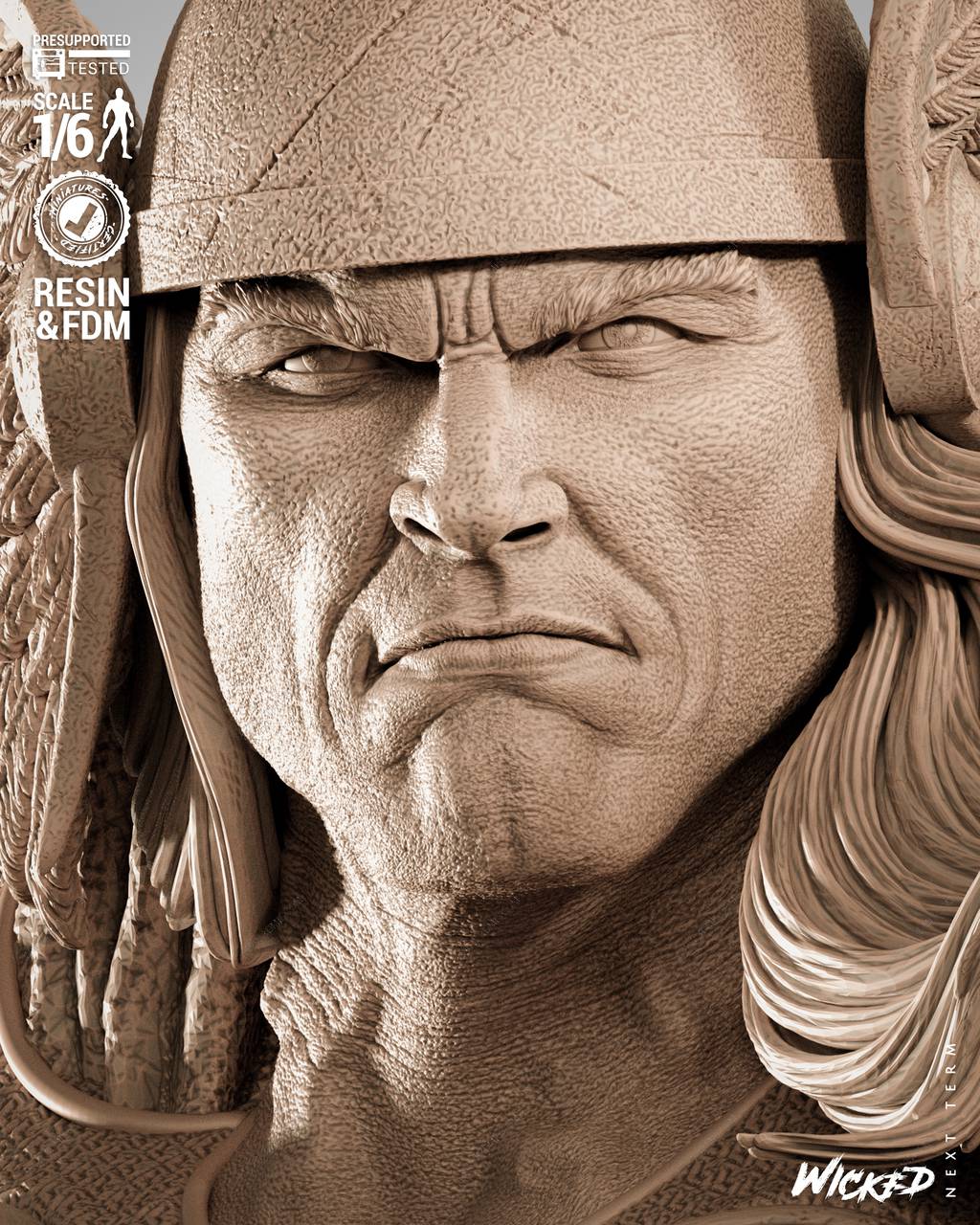 P站图纸印象馆 3DWicked 漫威 雷神索尔 3DWicked 漫威 雷神索尔