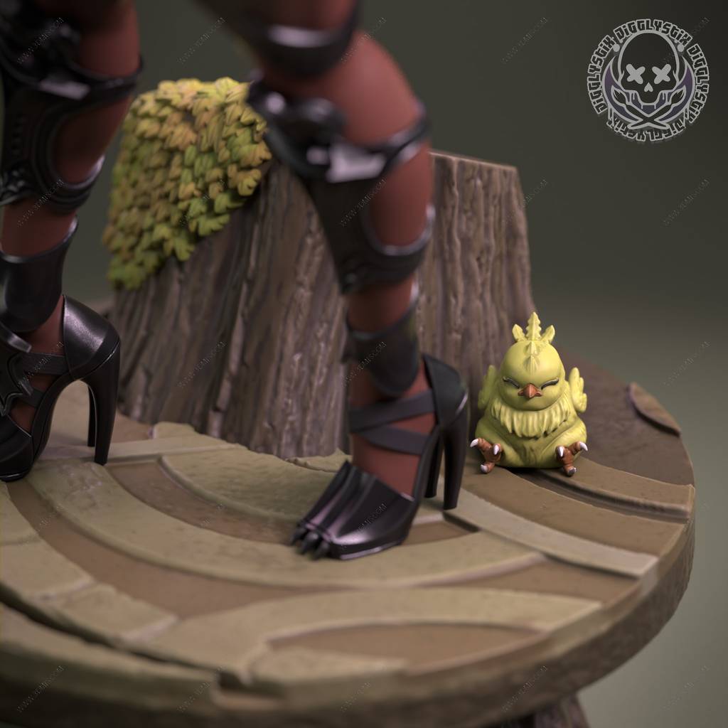 P站图纸印象馆 Jigglystix 最终幻想 芙兰·叶露特 Jigglystix 最终幻想 芙兰·叶露特