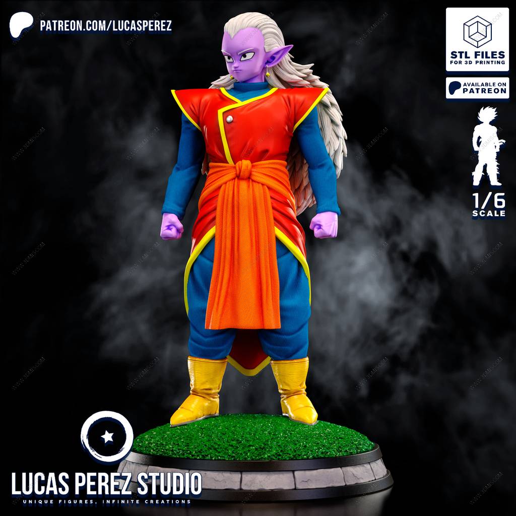 P站图纸印象馆 Lucas Perez 龙珠 界王神 Lucas Perez 龙珠 界王神