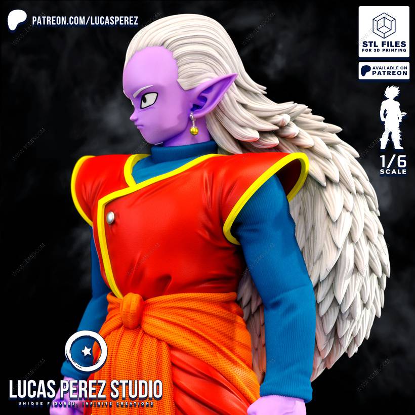 P站图纸印象馆 Lucas Perez 龙珠 界王神 Lucas Perez 龙珠 界王神