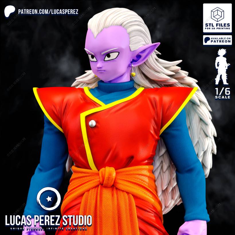 P站图纸印象馆 Lucas Perez 龙珠 界王神 Lucas Perez 龙珠 界王神