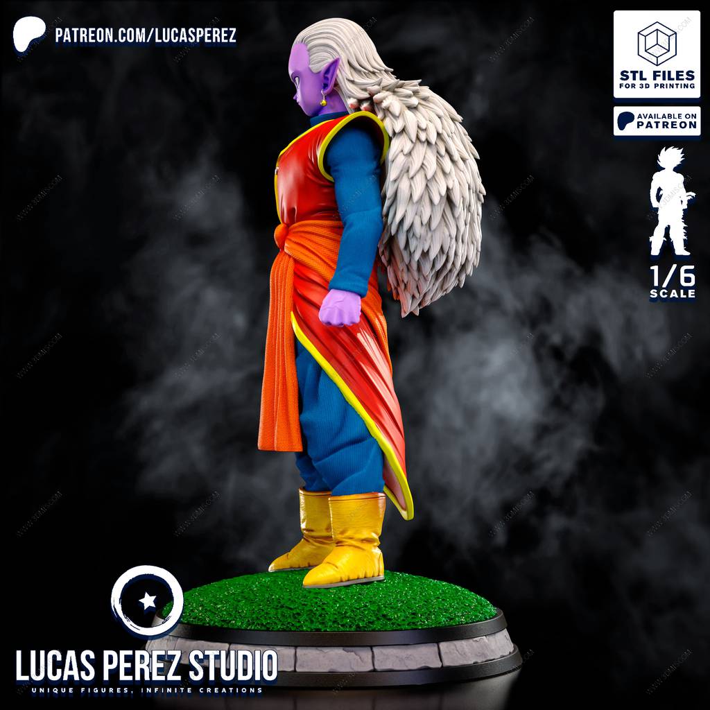 P站图纸印象馆 Lucas Perez 龙珠 界王神 Lucas Perez 龙珠 界王神