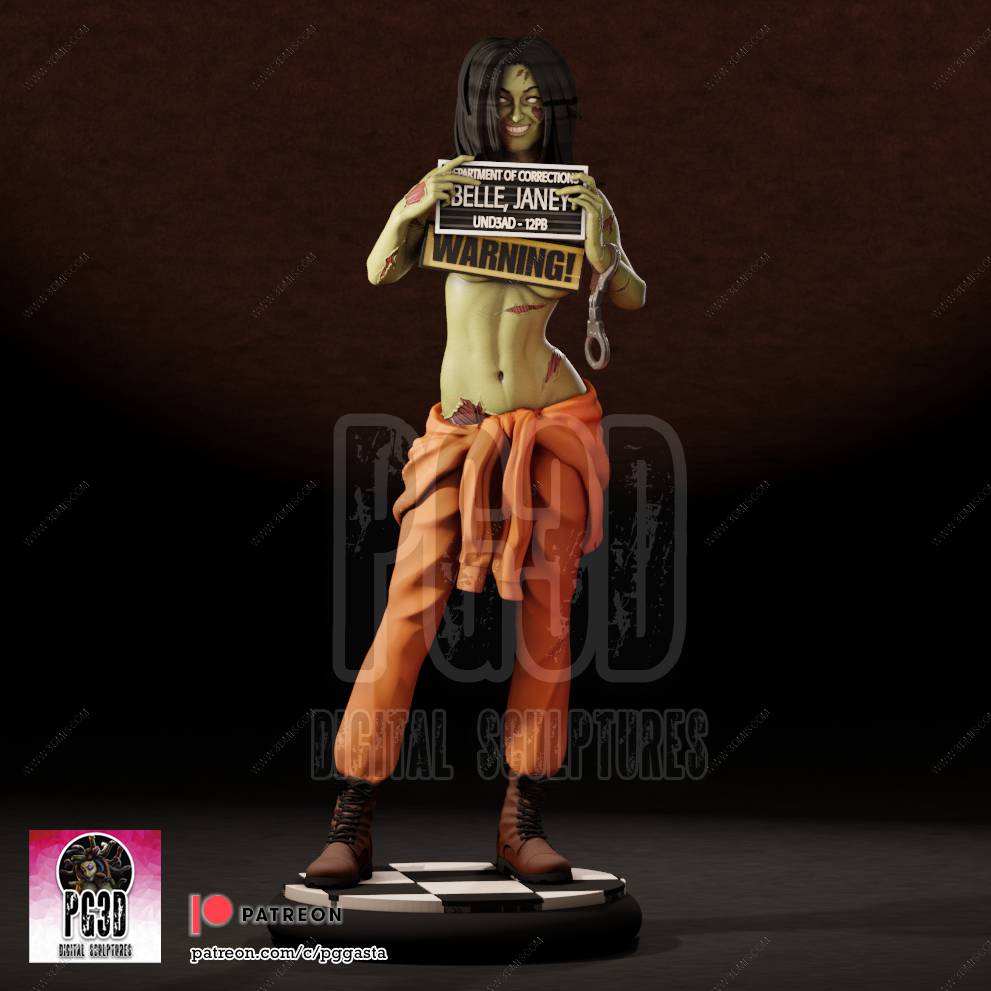 P站图纸印象馆 PgGasta 僵尸脱衣舞娘 珍妮 PgGasta 僵尸脱衣舞娘 珍妮