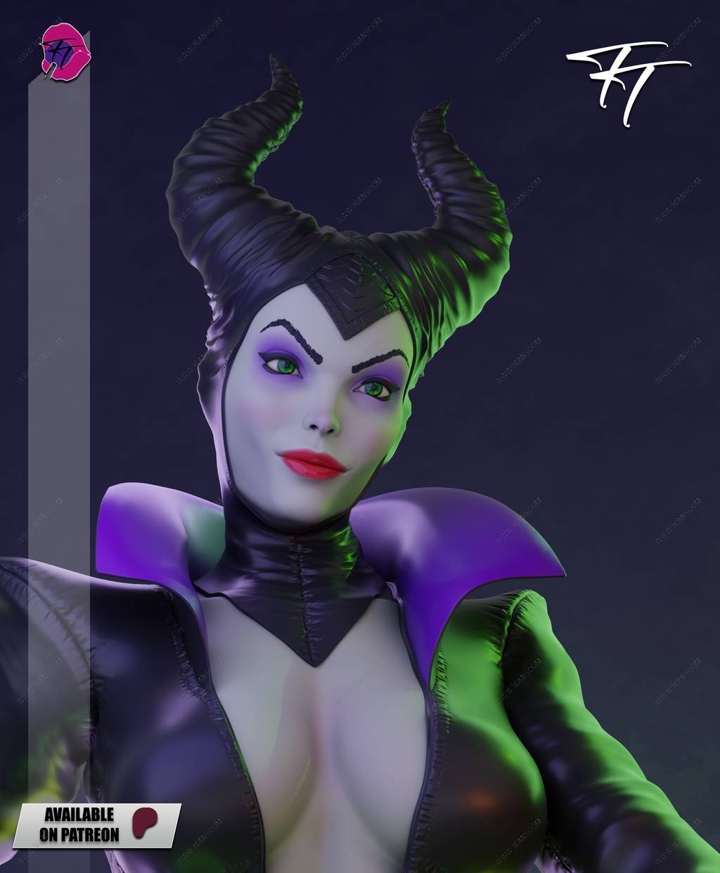 P站图纸印象馆 TT DC漫画 睡美人 玛琳菲森 TT DC漫画 睡美人 玛琳菲森