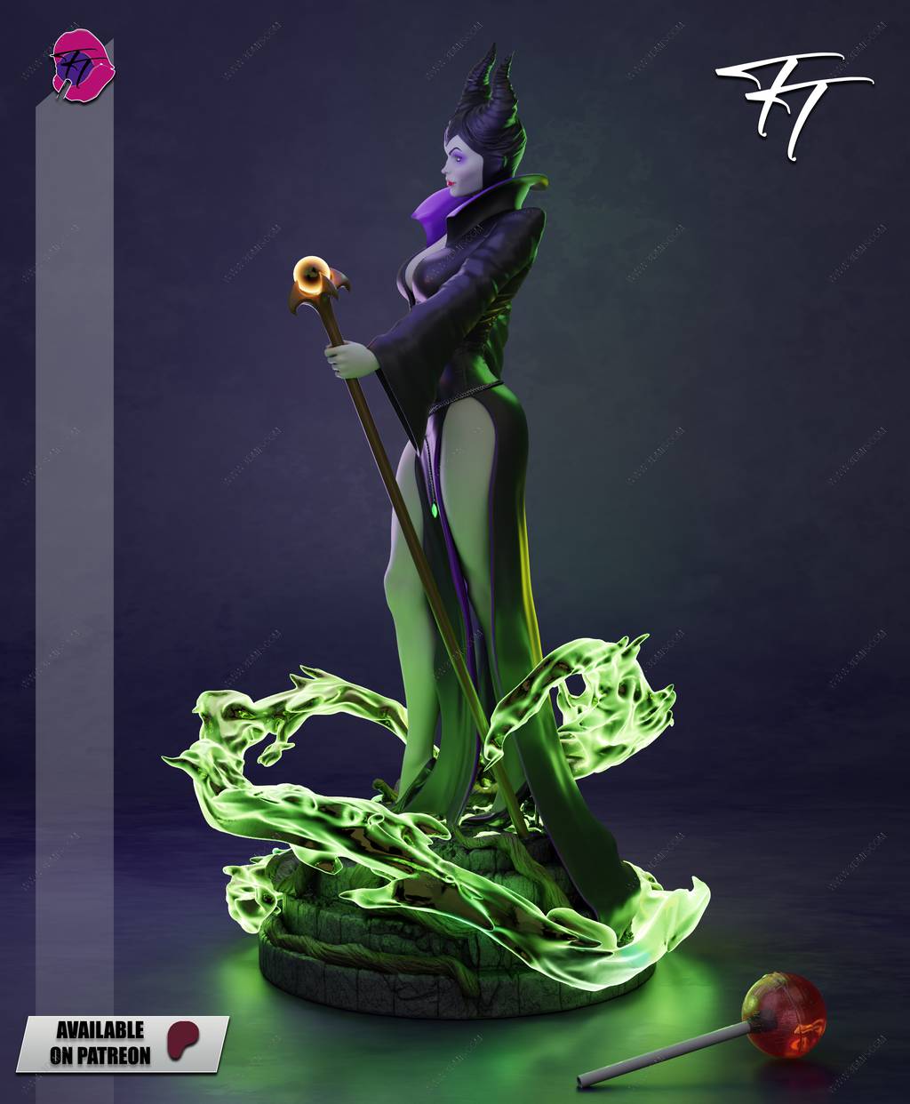 P站图纸印象馆 TT DC漫画 睡美人 玛琳菲森 TT DC漫画 睡美人 玛琳菲森