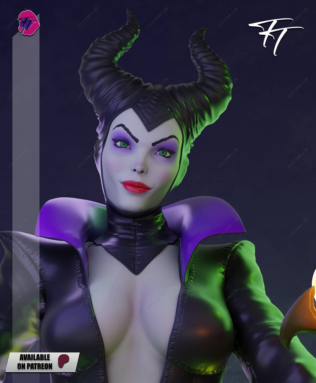 P站图纸印象馆 TT DC漫画 睡美人 玛琳菲森 TT DC漫画 睡美人 玛琳菲森