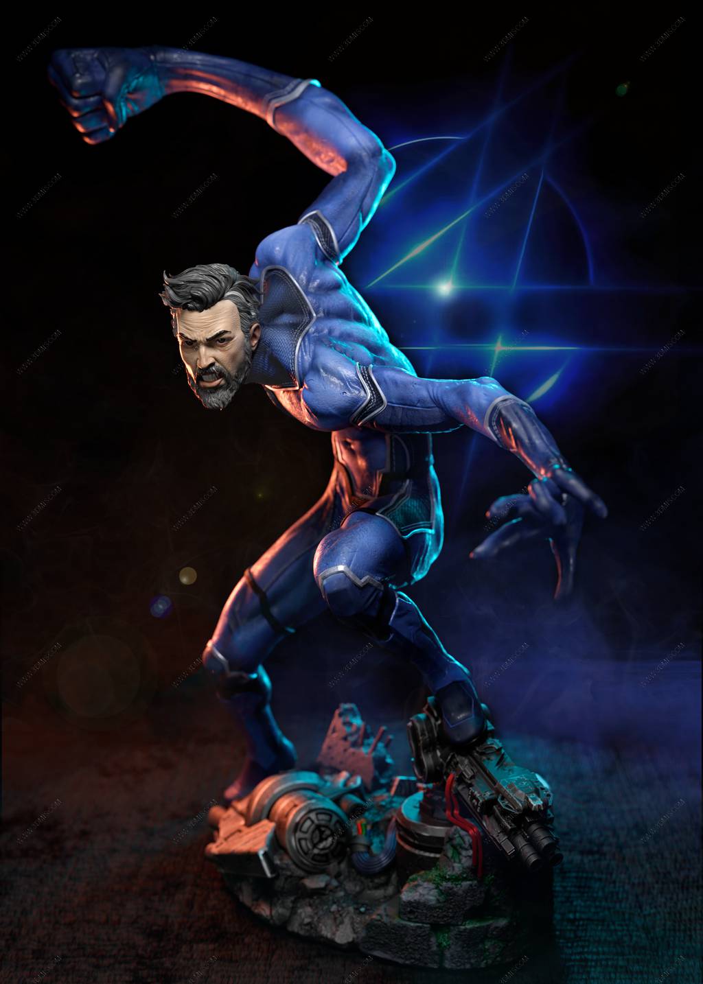 P站图纸印象馆 神奇四侠 里德·理查兹 神奇四侠 里德·理查兹