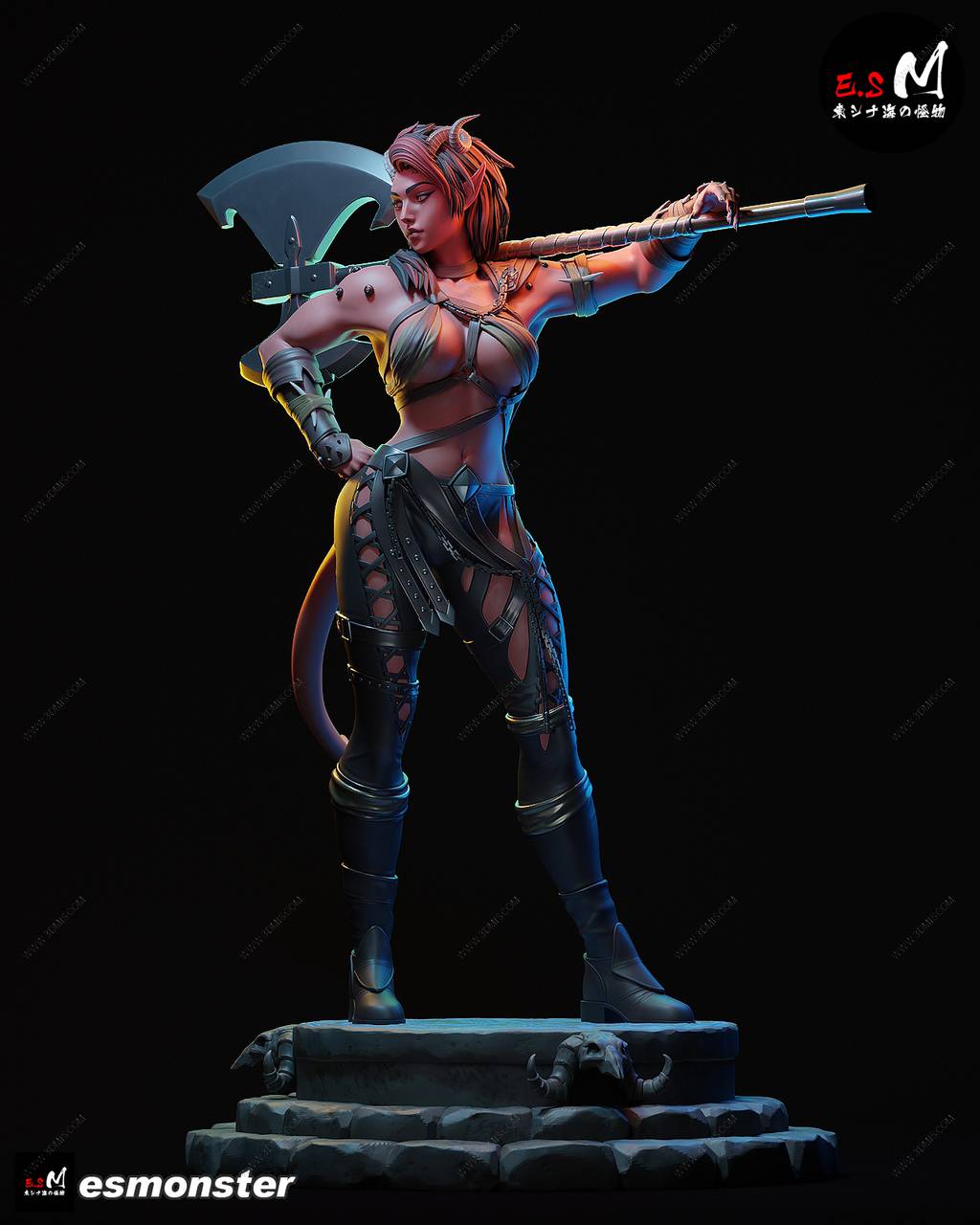 P站图纸印象馆 ESMonster 博德之门 卡菈克 ESMonster 博德之门 卡菈克