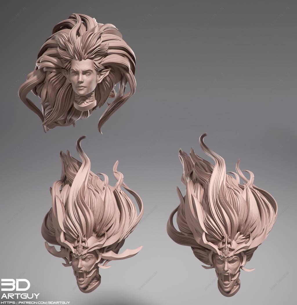 P站图纸印象馆 3DArtGuy 太空精灵哈里奥纳戈 3DArtGuy 太空精灵哈里奥纳戈