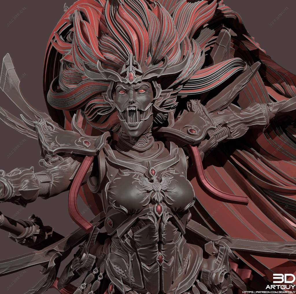 P站图纸印象馆 3DArtGuy 太空精灵哈里奥纳戈 3DArtGuy 太空精灵哈里奥纳戈