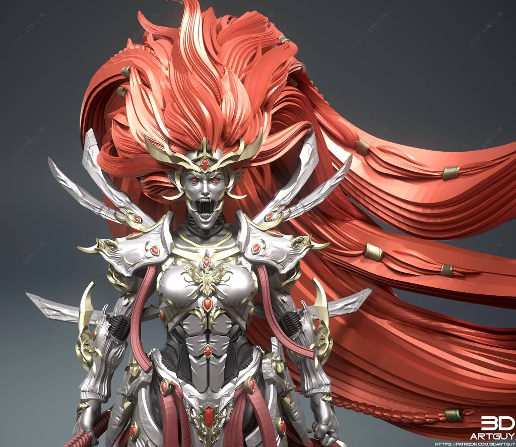 P站图纸印象馆 3DArtGuy 太空精灵哈里奥纳戈 3DArtGuy 太空精灵哈里奥纳戈