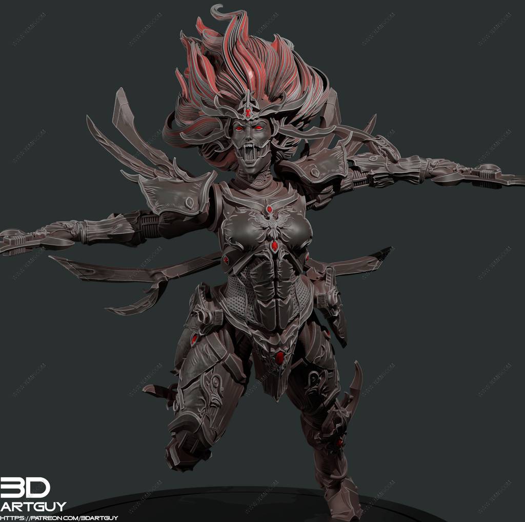 P站图纸印象馆 3DArtGuy 太空精灵哈里奥纳戈 3DArtGuy 太空精灵哈里奥纳戈