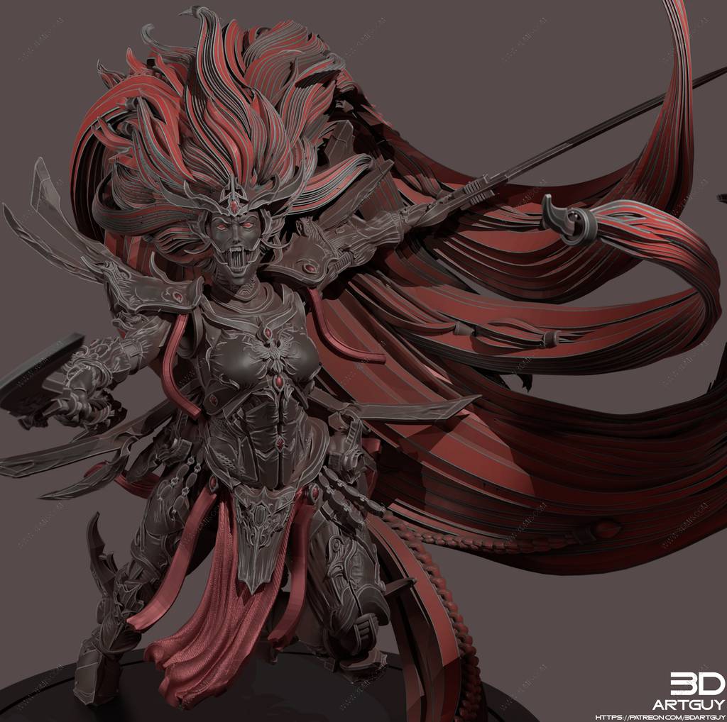 P站图纸印象馆 3DArtGuy 太空精灵哈里奥纳戈 3DArtGuy 太空精灵哈里奥纳戈