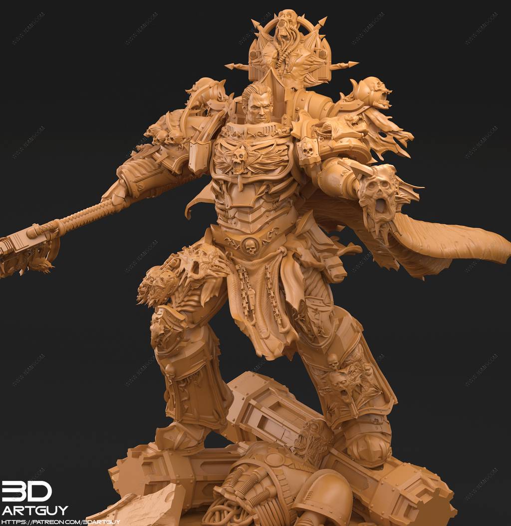 P站图纸印象馆 3DArtGuy 黑暗王子 3DArtGuy 黑暗王子