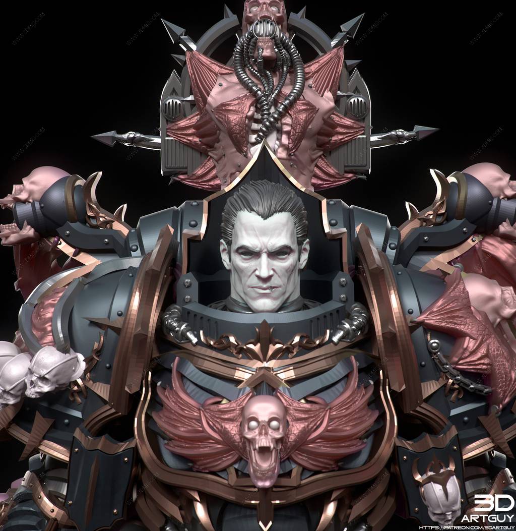 P站图纸印象馆 3DArtGuy 黑暗王子 3DArtGuy 黑暗王子