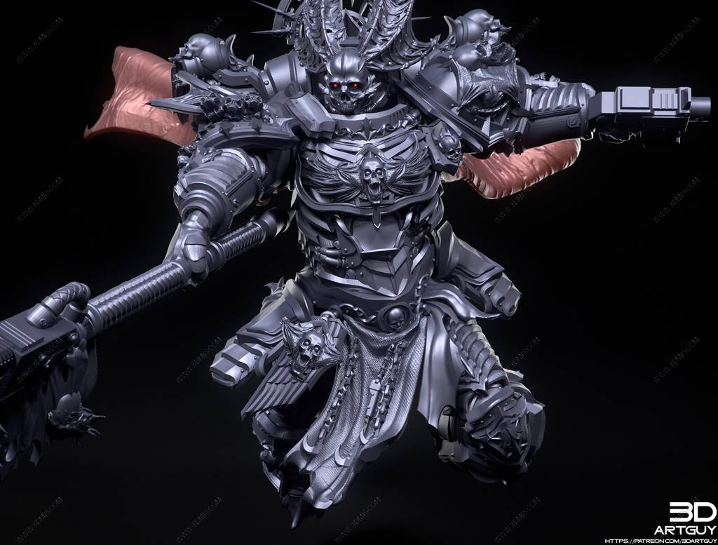 P站图纸印象馆 3DArtGuy 黑暗王子 3DArtGuy 黑暗王子