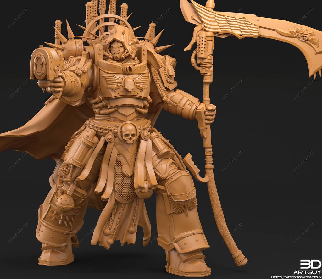 P站图纸印象馆 3DArtGuy 宇宙死神 3DArtGuy 宇宙死神