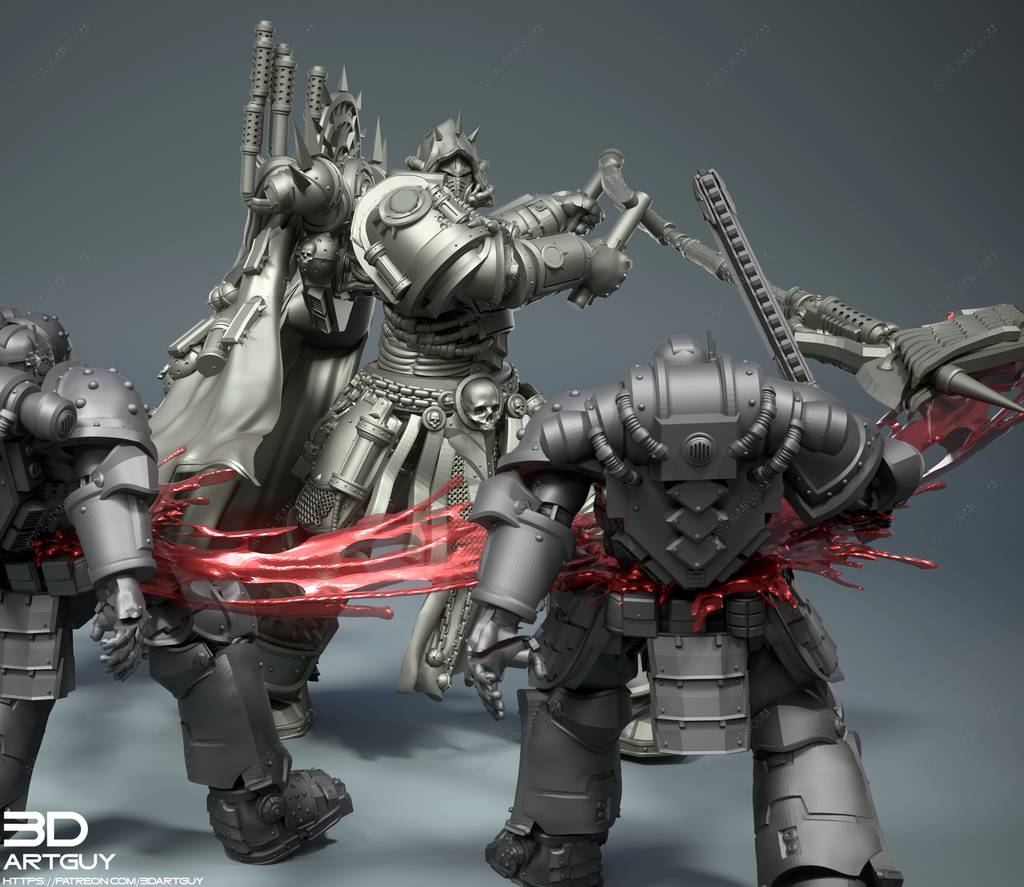 P站图纸印象馆 3DArtGuy 宇宙死神 3DArtGuy 宇宙死神