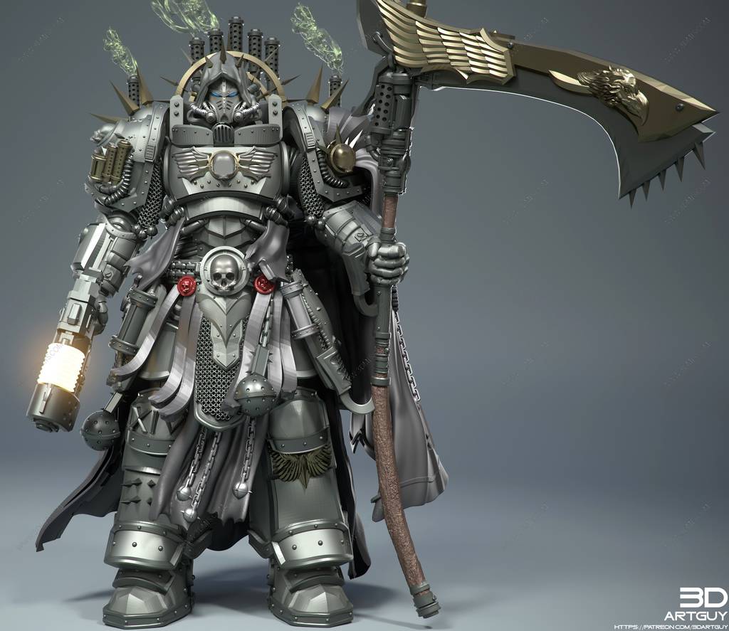 P站图纸印象馆 3DArtGuy 宇宙死神 3DArtGuy 宇宙死神