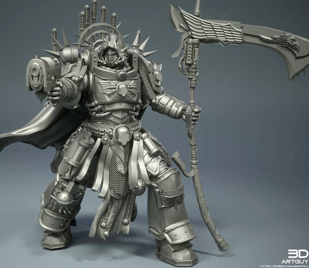 P站图纸印象馆 3DArtGuy 宇宙死神 3DArtGuy 宇宙死神