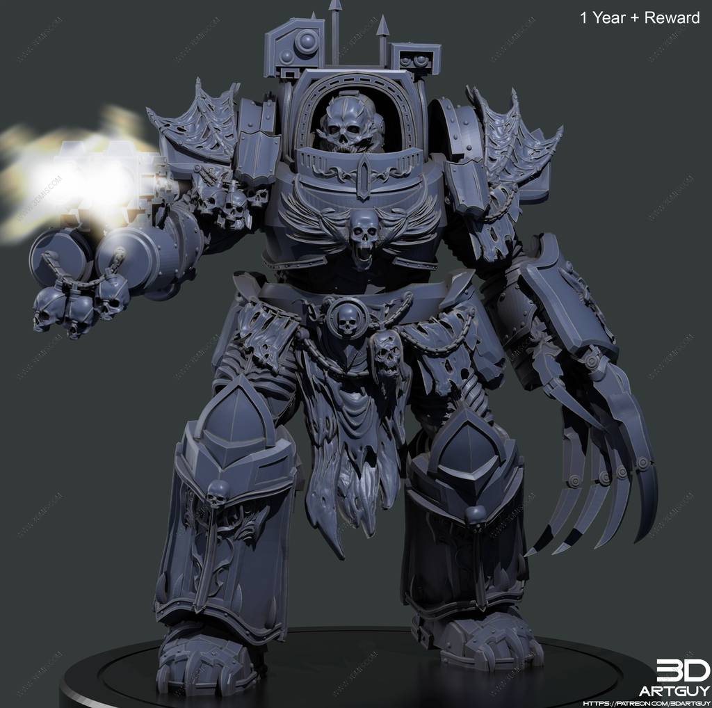 P站图纸印象馆 3DArtGuy 恐怖部队 3DArtGuy 恐怖部队