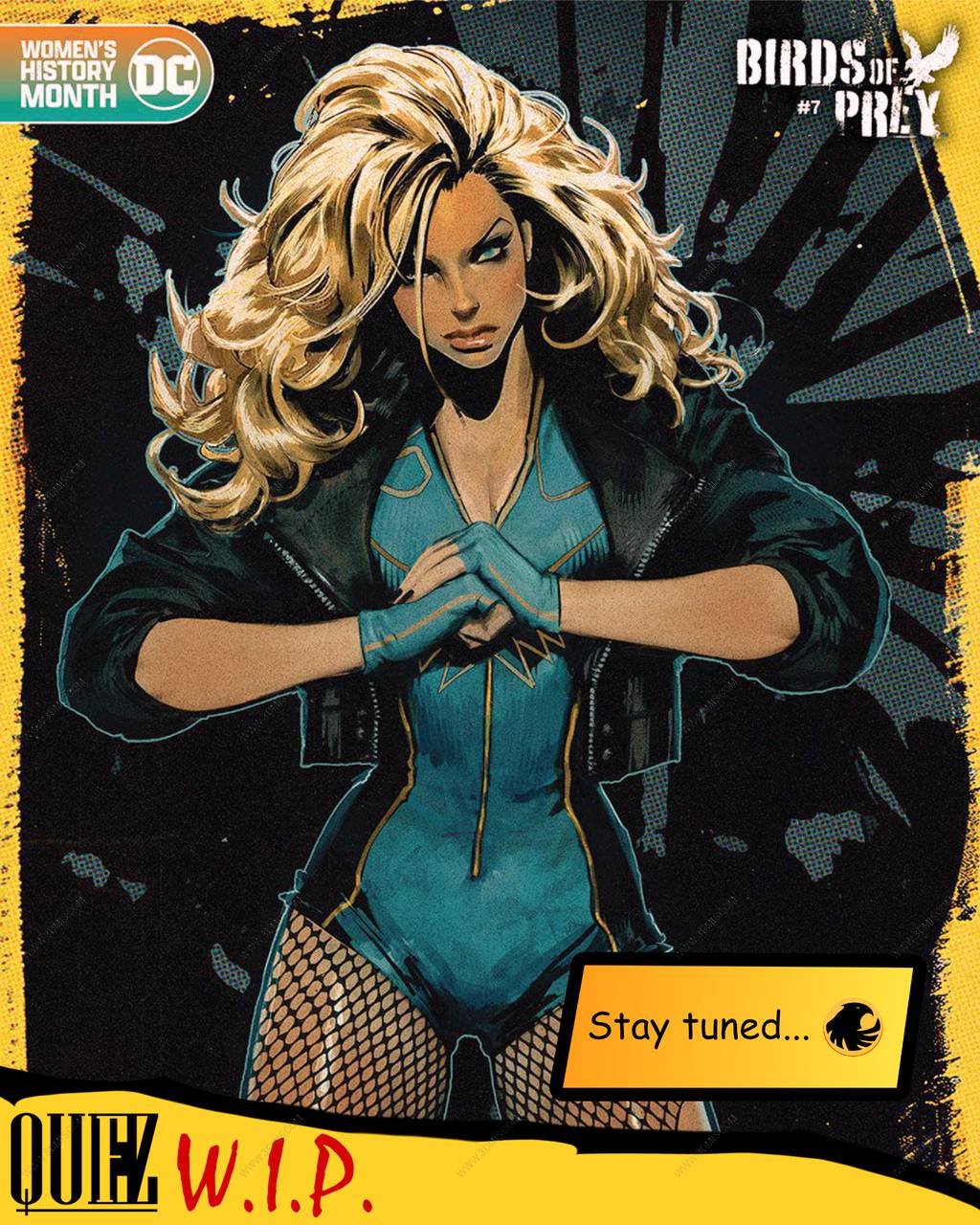 P站图纸印象馆 Francis Quez DC漫画 黑金丝雀 Francis Quez DC漫画 黑金丝雀