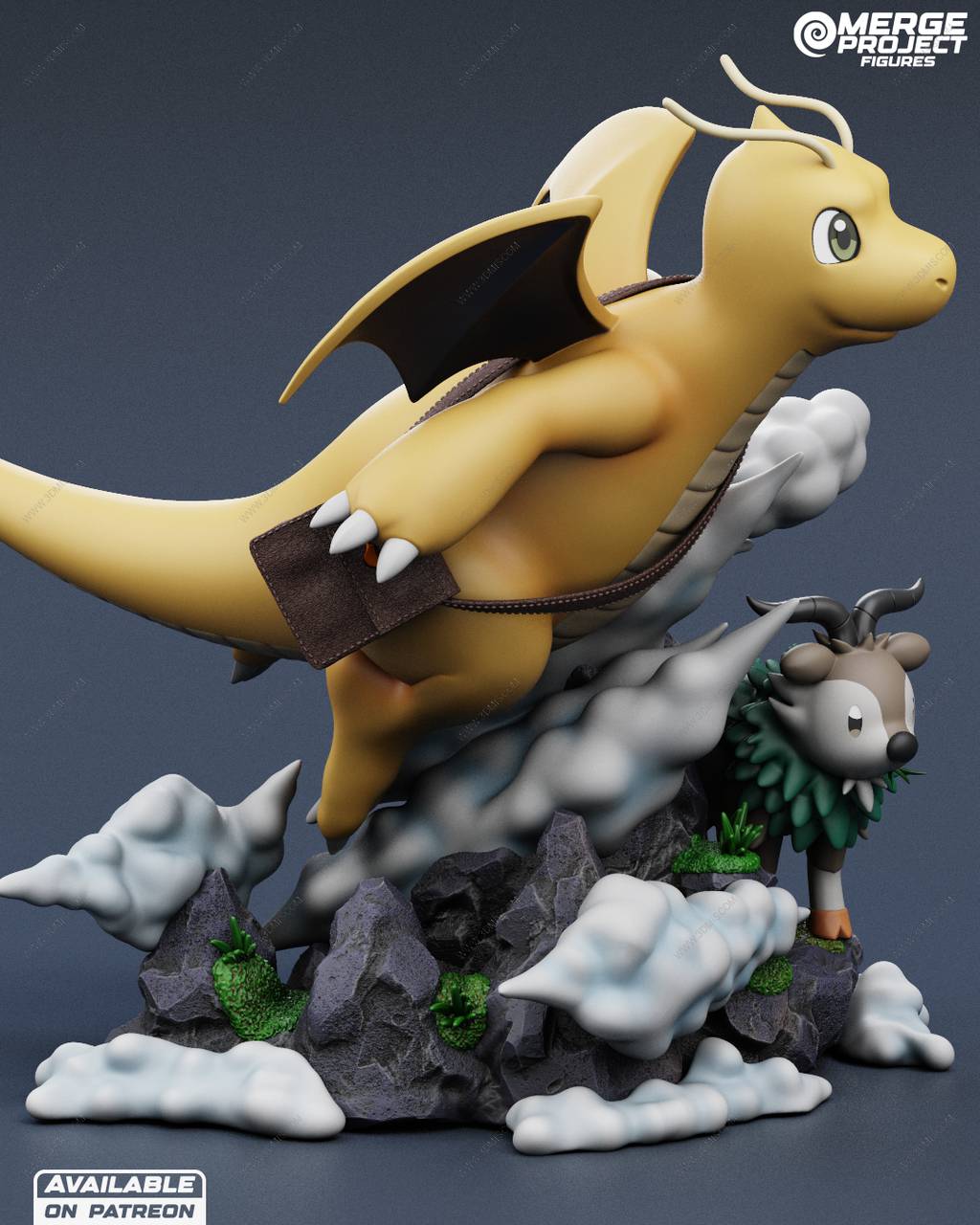 P站图纸印象馆 MPF 精灵宝可梦 快龙 MPF 精灵宝可梦 快龙