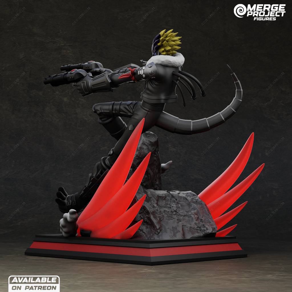 P站图纸印象馆 MPF 数码怪兽 别西卜兽 MPF 数码怪兽 别西卜兽