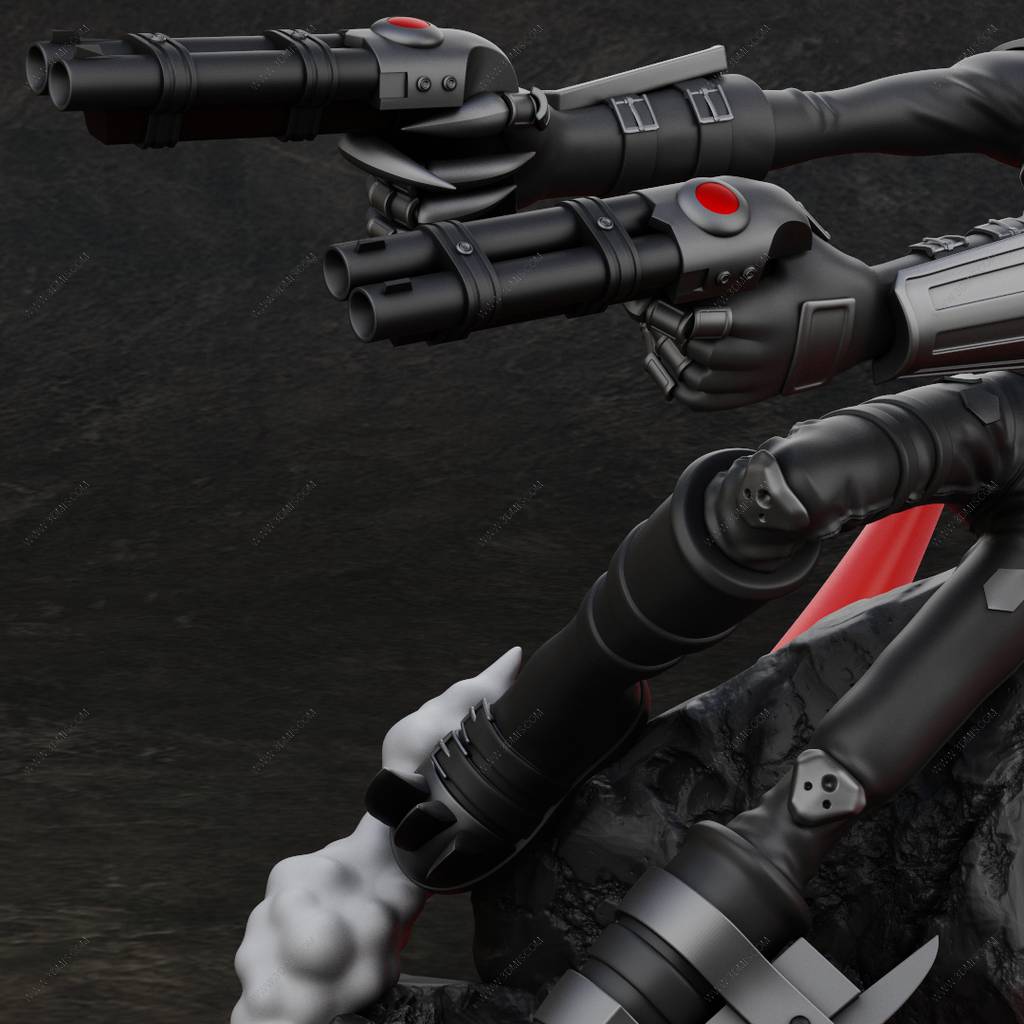 P站图纸印象馆 MPF 数码怪兽 别西卜兽 MPF 数码怪兽 别西卜兽