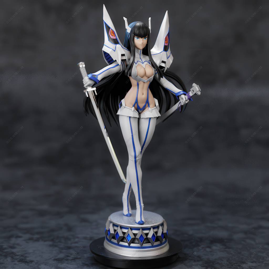 P站图纸印象馆 BrunoArt3D 斩服少女 鬼龍院皐月 BrunoArt3D 斩服少女 鬼龍院皐月