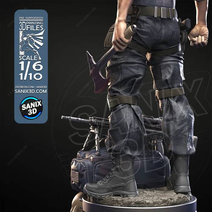 P站图纸印象馆 Sanix3d 漫威 惩罚者 Sanix3d 漫威 惩罚者