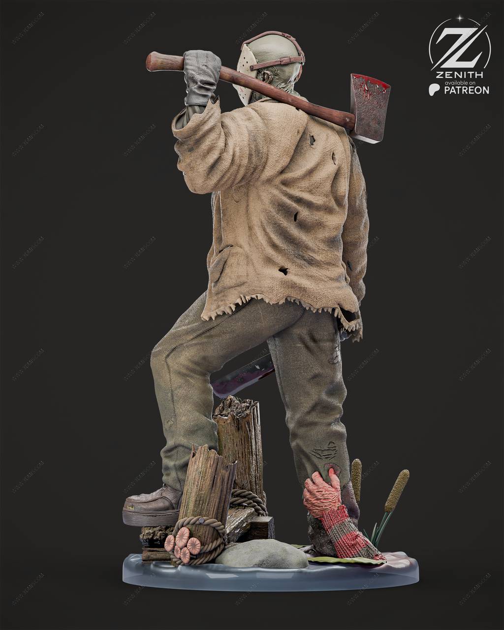 P站图纸印象馆 ZEZ STUDIOS 十三号星期五 杰森·沃赫斯 ZEZ STUDIOS 十三号星期五 杰森·沃赫斯