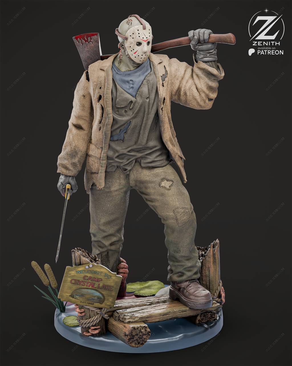 P站图纸印象馆 ZEZ STUDIOS 十三号星期五 杰森·沃赫斯 ZEZ STUDIOS 十三号星期五 杰森·沃赫斯