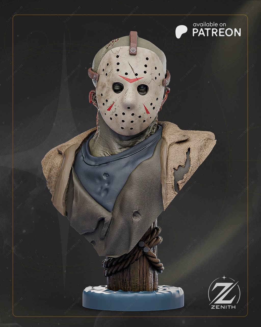 P站图纸印象馆 ZEZ STUDIOS 十三号星期五 杰森·沃赫斯 ZEZ STUDIOS 十三号星期五 杰森·沃赫斯