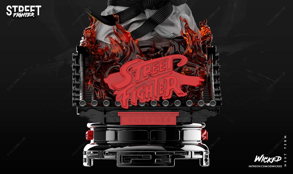 P站图纸印象馆 3DWicked 街头霸王 隆 3DWicked 街头霸王 隆