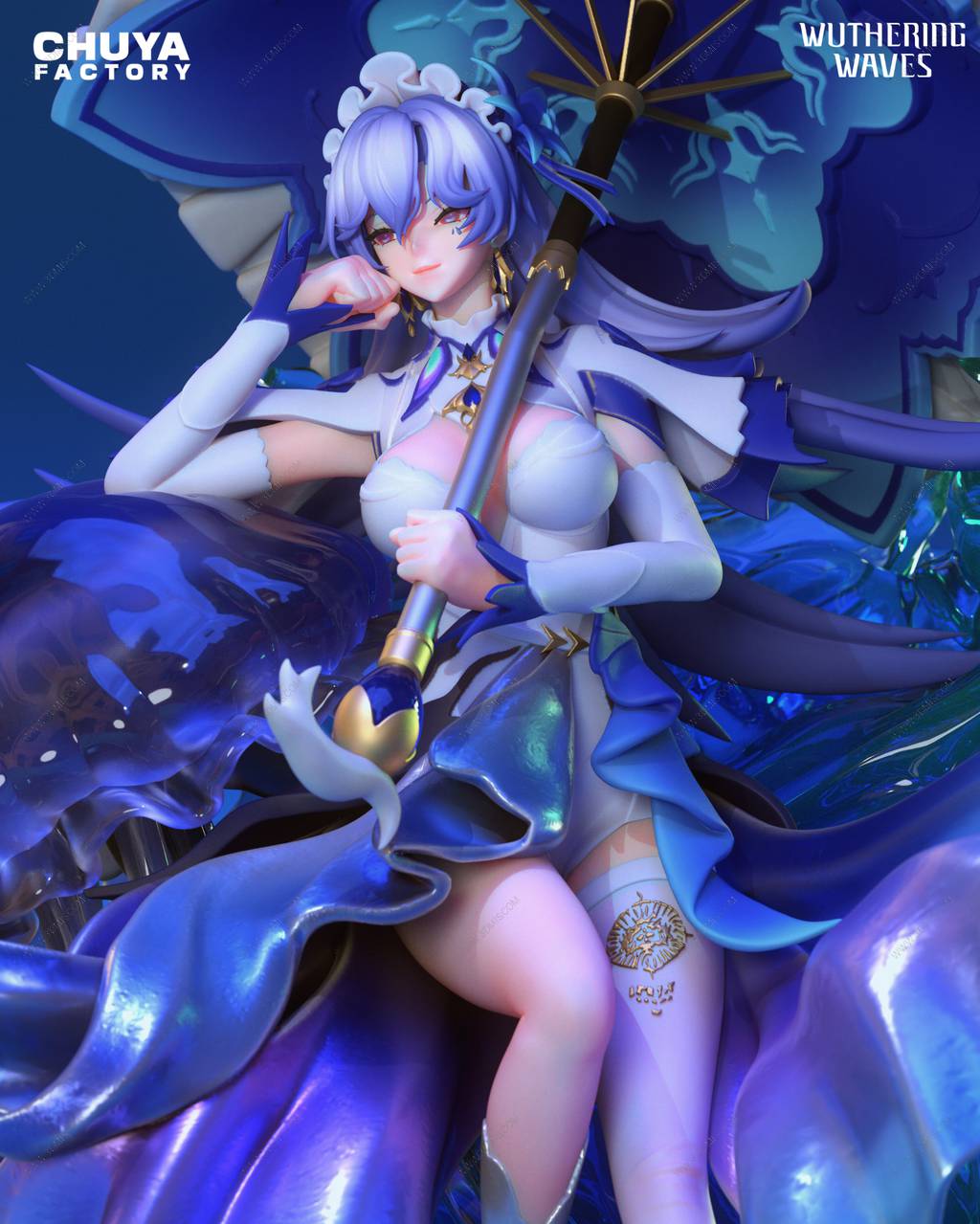 P站图纸印象馆 Chuya Factory 鸣潮 坎特蕾拉 Chuya Factory 鸣潮 坎特蕾拉