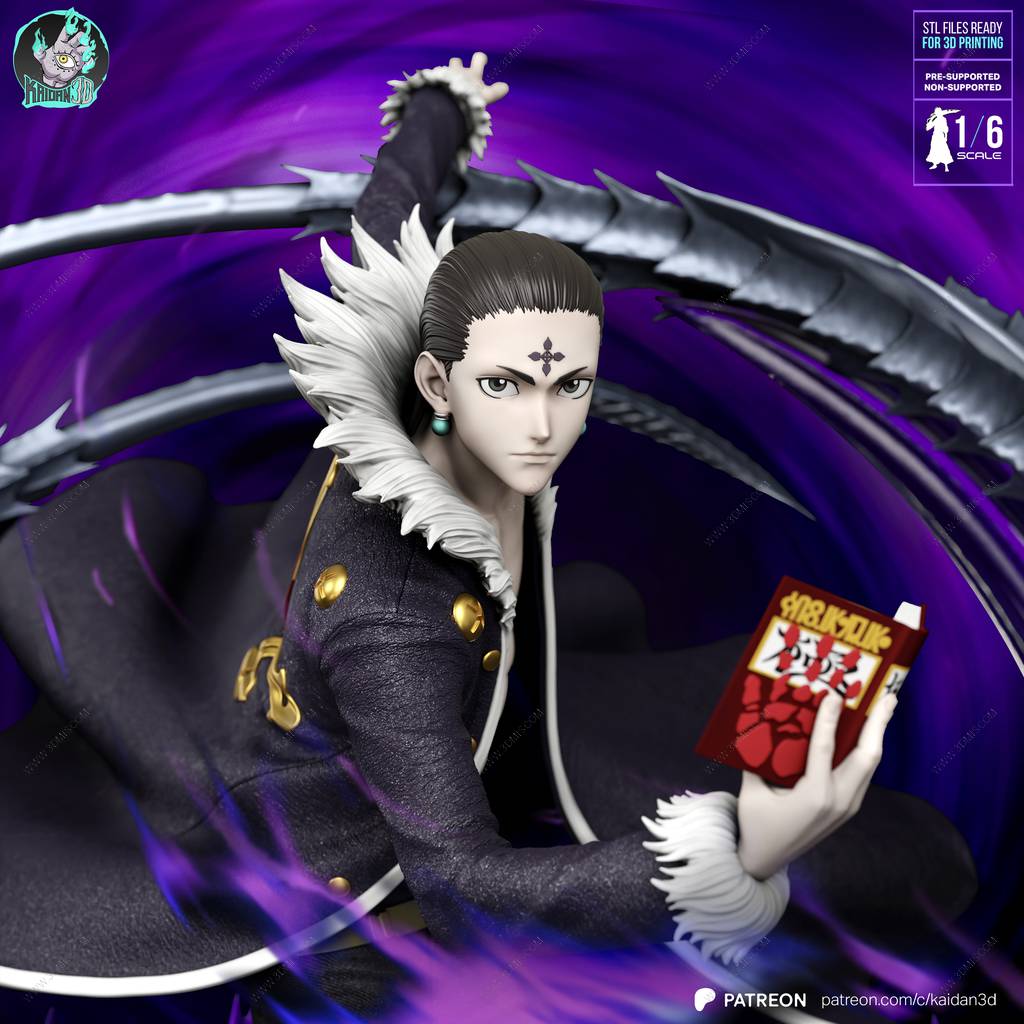 P站图纸印象馆 Kaidan 猎人×猎人 库洛洛·鲁西鲁 Kaidan 猎人×猎人 库洛洛·鲁西鲁