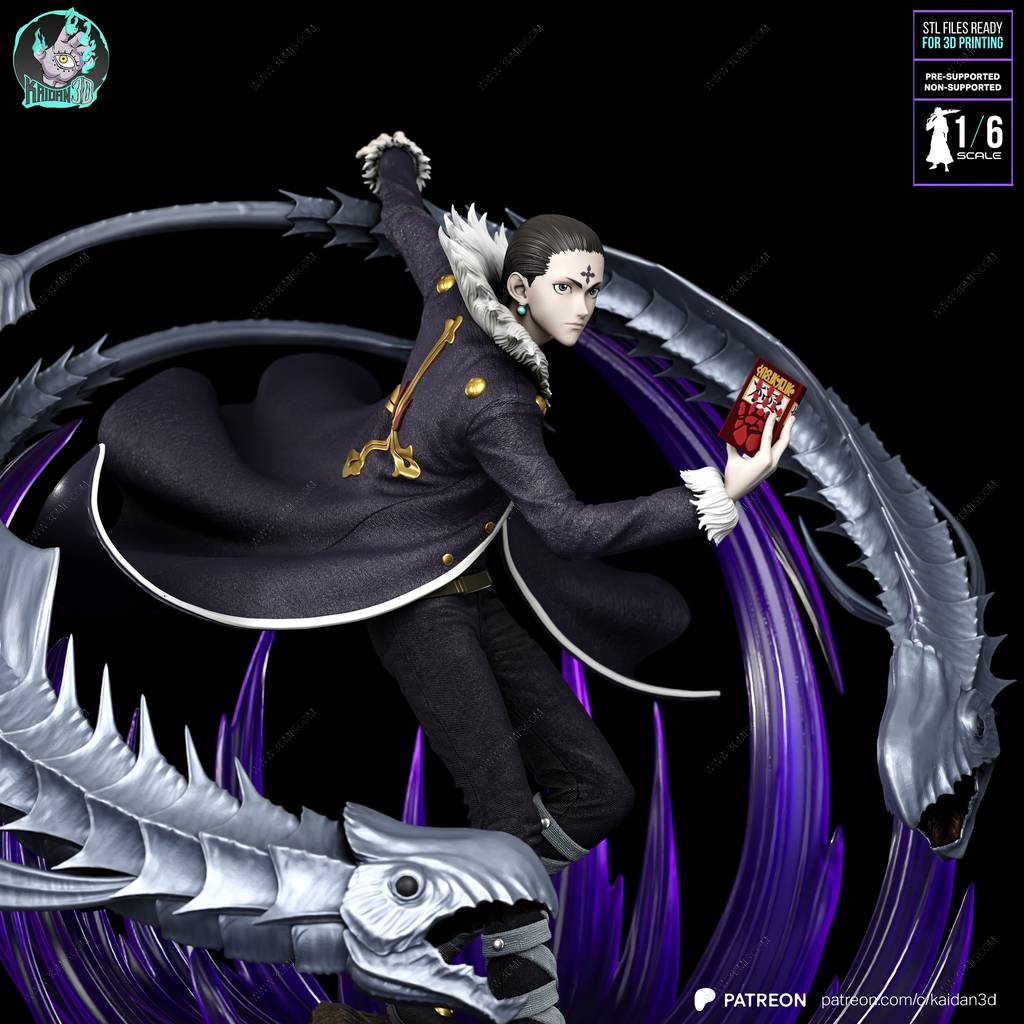 P站图纸印象馆 Kaidan 猎人×猎人 库洛洛·鲁西鲁 Kaidan 猎人×猎人 库洛洛·鲁西鲁