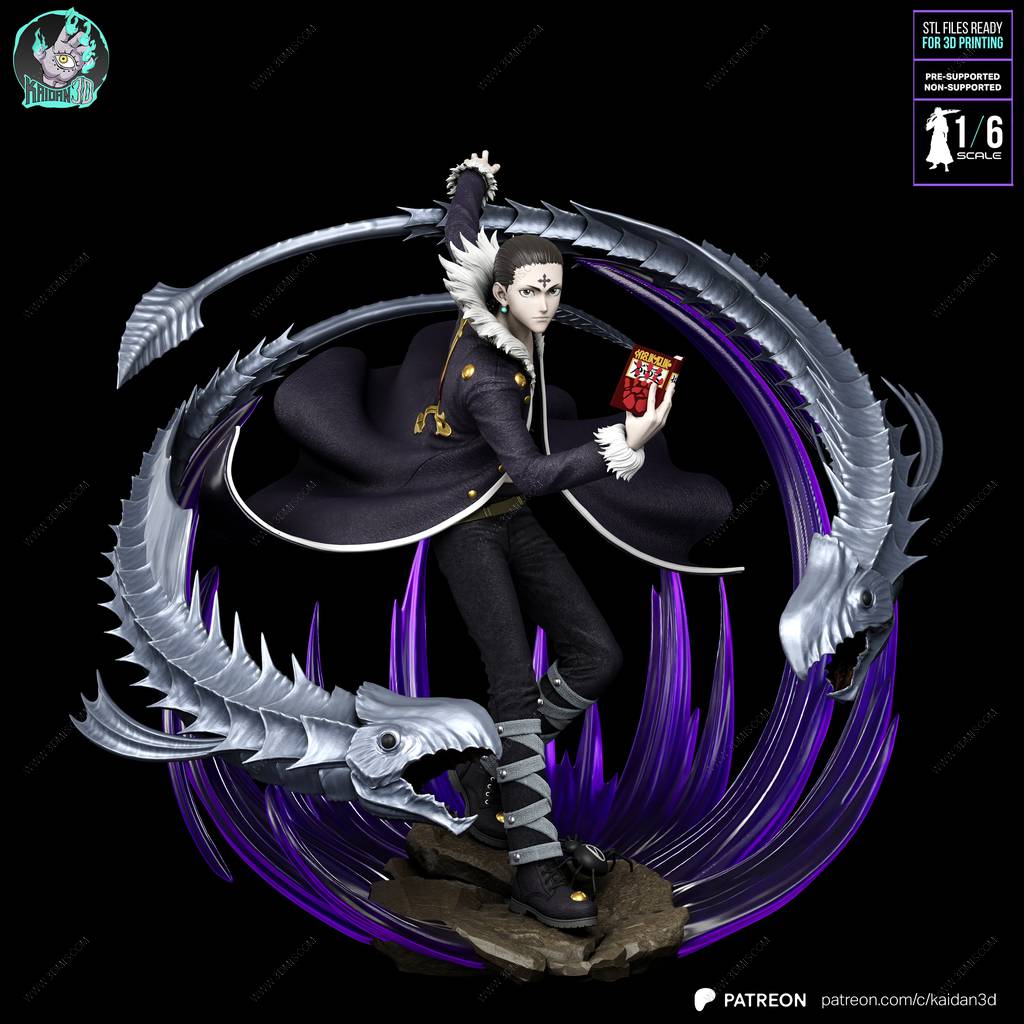 P站图纸印象馆 Kaidan 猎人×猎人 库洛洛·鲁西鲁 Kaidan 猎人×猎人 库洛洛·鲁西鲁