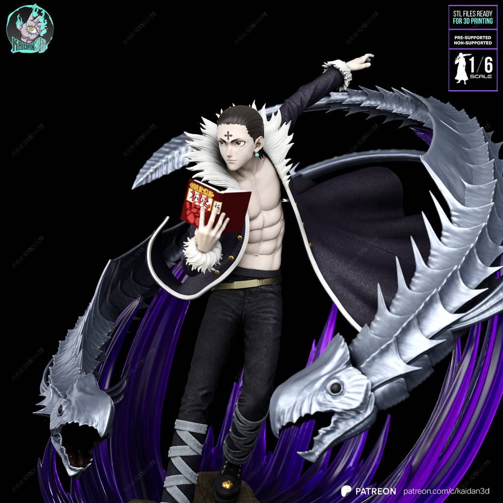 P站图纸印象馆 Kaidan 猎人×猎人 库洛洛·鲁西鲁 Kaidan 猎人×猎人 库洛洛·鲁西鲁