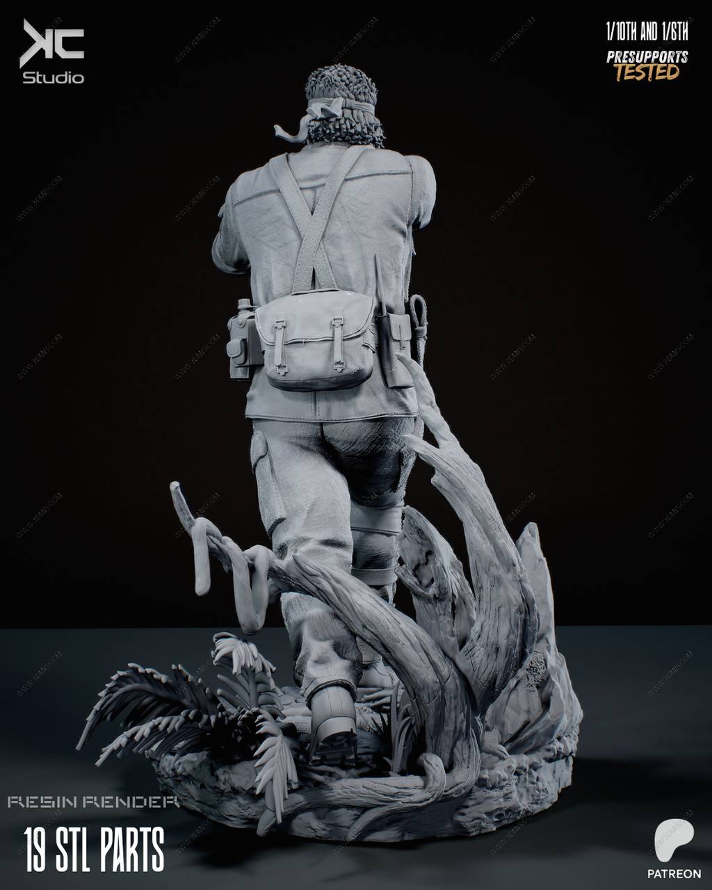 P站图纸印象馆 KcStudio 合金装备 斯内克 KcStudio 合金装备 斯内克