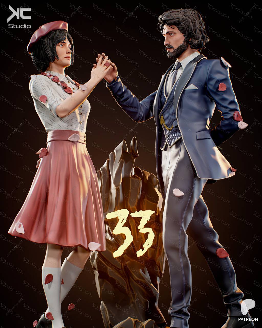 P站图纸印象馆 KcStudio 光与影:33号远征队 古斯塔夫和玛埃尔 KcStudio 光与影:33号远征队 古斯塔夫和玛埃尔