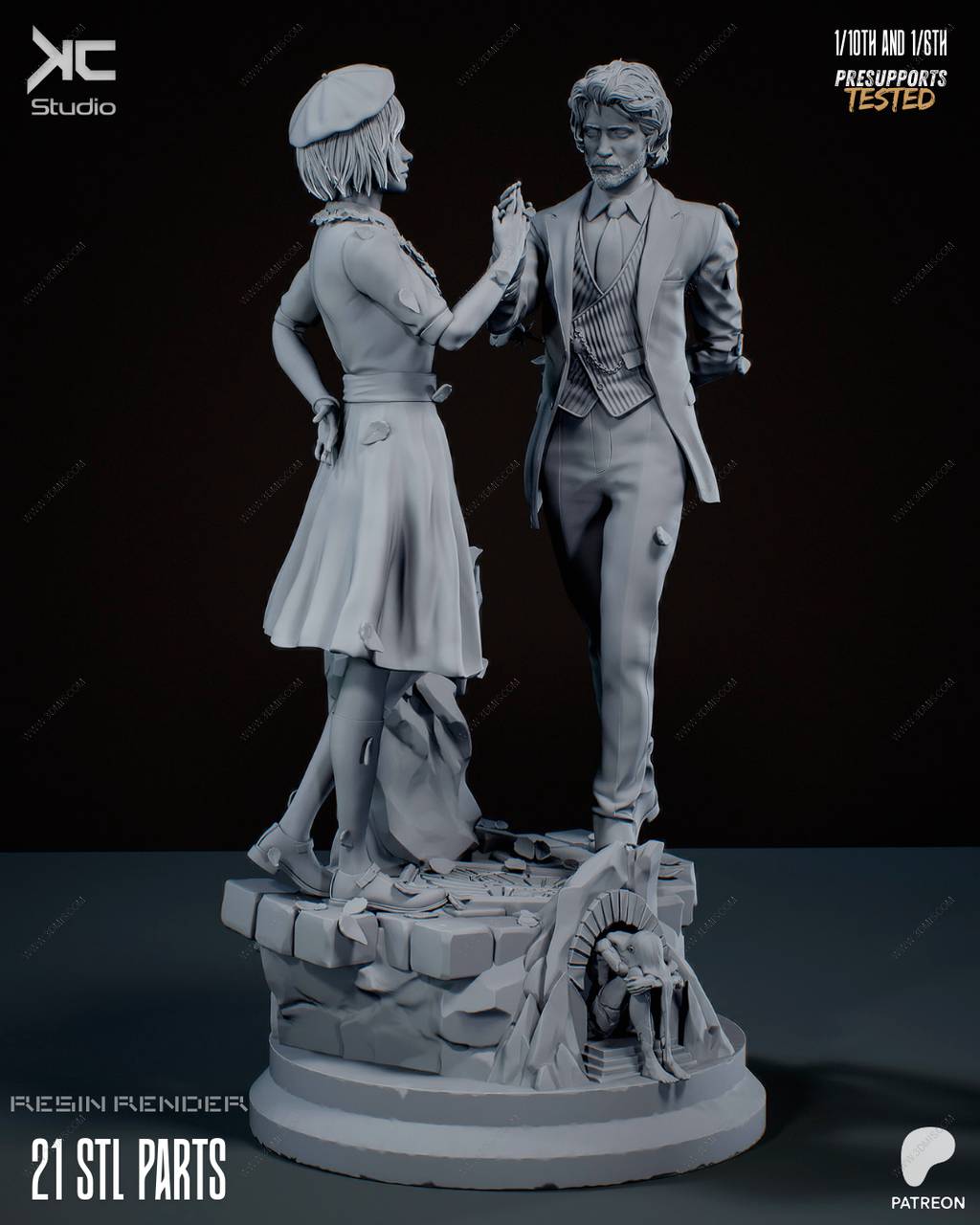 P站图纸印象馆 KcStudio 光与影:33号远征队 古斯塔夫和玛埃尔 KcStudio 光与影:33号远征队 古斯塔夫和玛埃尔