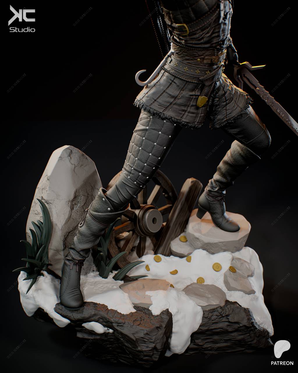 P站图纸印象馆 KcStudio 猎魔人 希里雅·菲欧娜·艾伦·丽安伦 KcStudio 猎魔人 希里雅·菲欧娜·艾伦·丽安伦