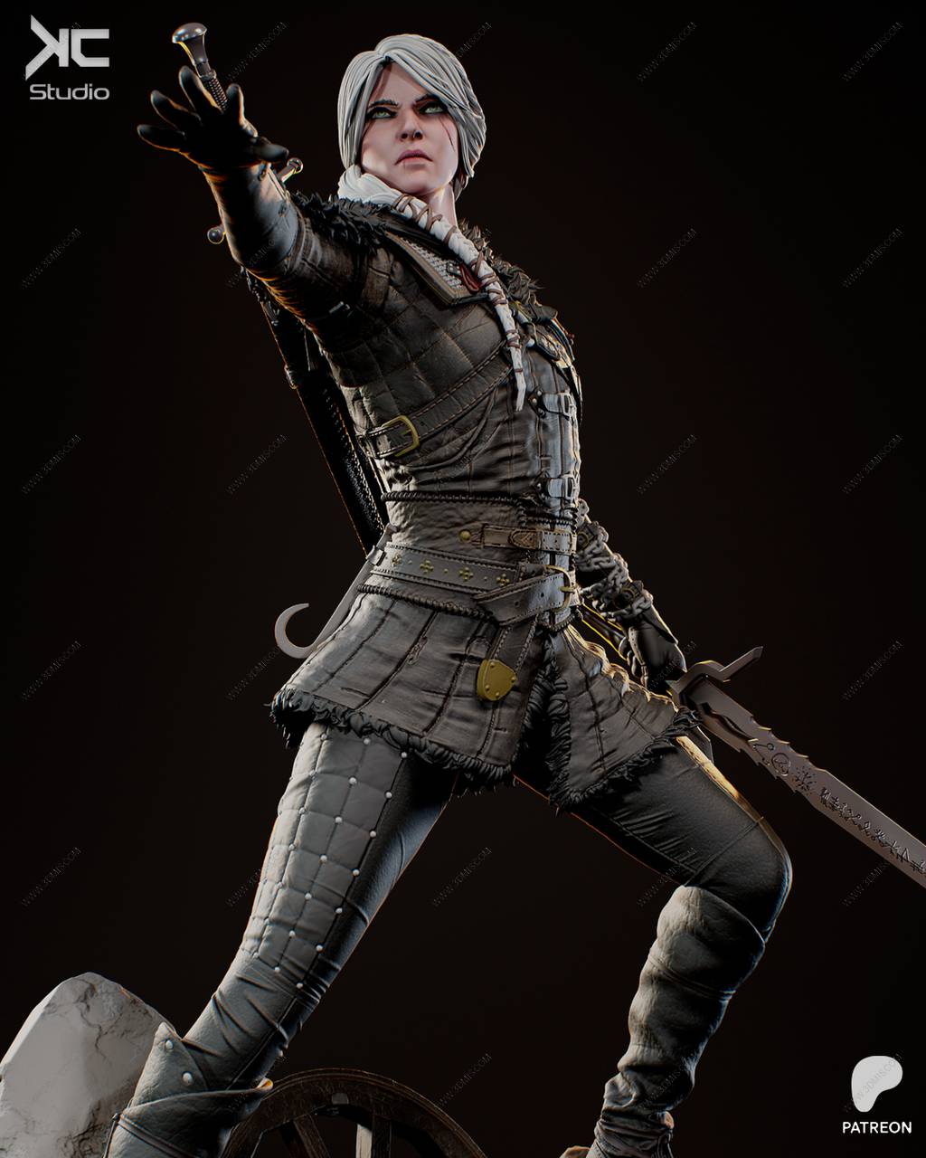 P站图纸印象馆 KcStudio 猎魔人 希里雅·菲欧娜·艾伦·丽安伦 KcStudio 猎魔人 希里雅·菲欧娜·艾伦·丽安伦